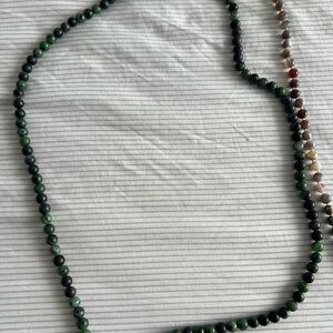 Elegant Green Beaded Necklace